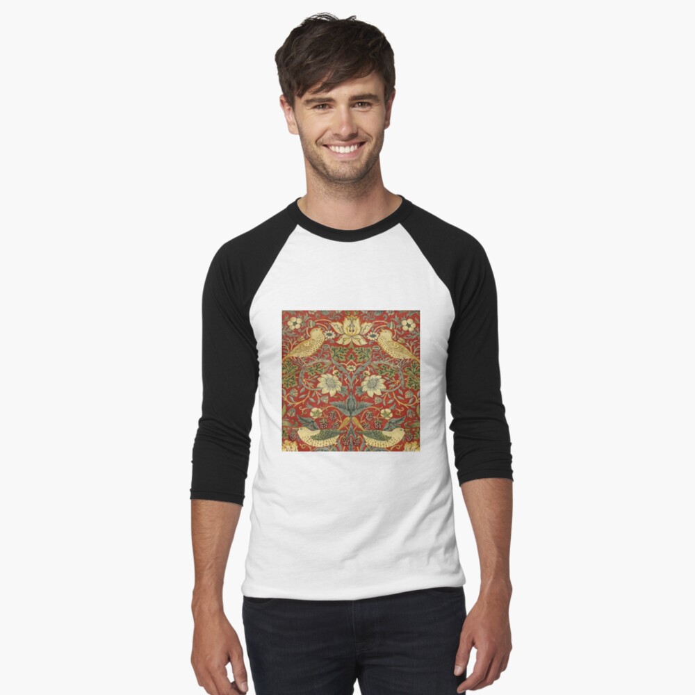 Item preview, Baseball ¾ Sleeve T-Shirt designed and sold by Vivanne-art.