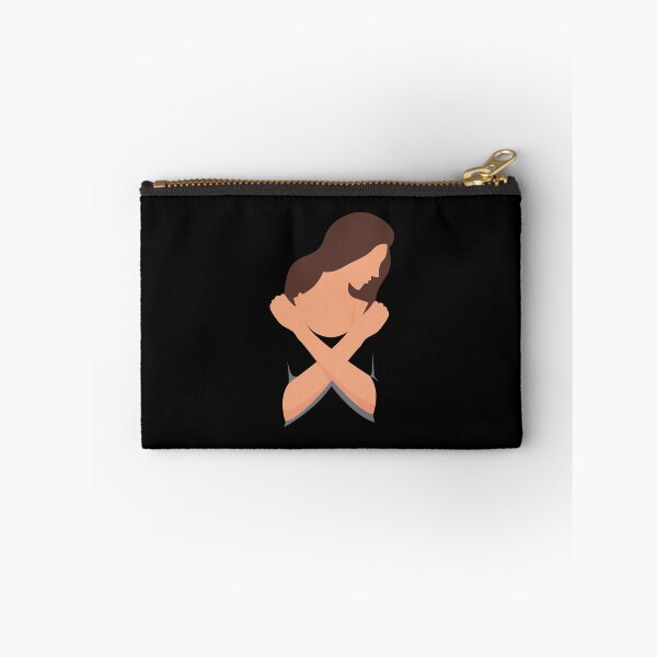 Item preview, Emotionally Exhausted Woman Silhouette - Black - Depression and Anxiety designed and sold by crazycollective.