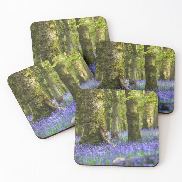 Item preview, A vertical slice through a Bluebell wood designed and sold by CyaniRose.