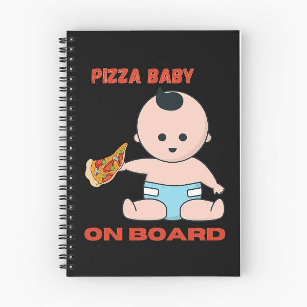 Item preview, Pizza Baby On Board designed and sold by DigitalSantino.