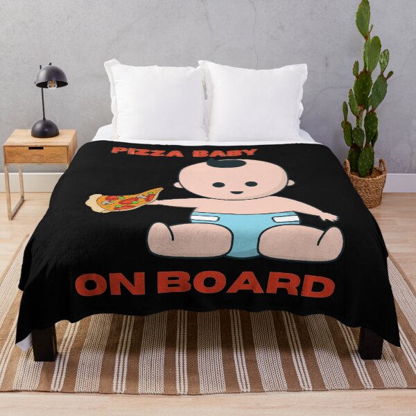 Item preview, Pizza Baby On Board designed and sold by DigitalSantino.