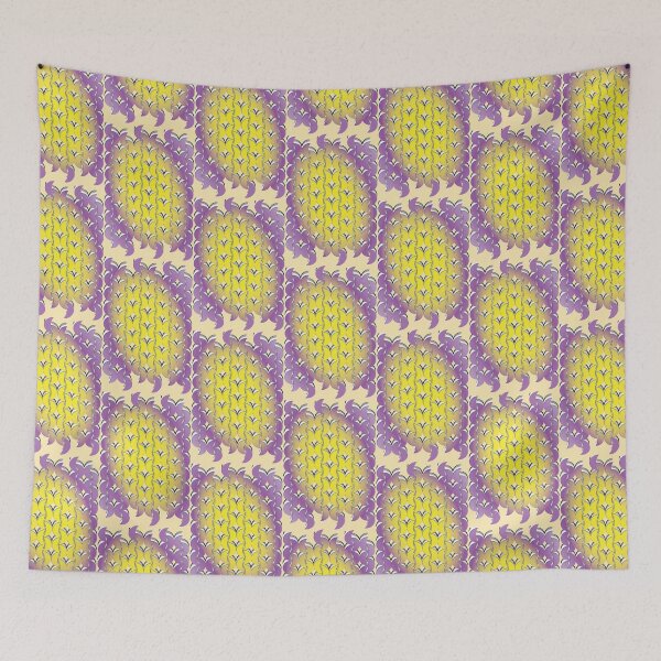 Item preview, An abstract chain pattern, purple and yellow colour variation designed and sold by Olgaborisova.