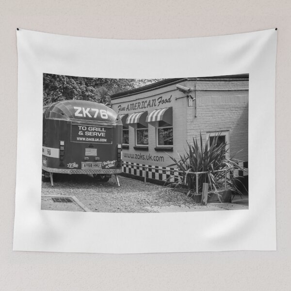 Item preview, Zaks burger van parked outside the Waterside restaurant, Norwich designed and sold by yackers1.