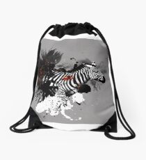 Ember Series Zebra Drawstring Bag