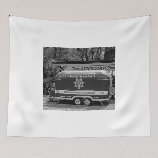 Item preview, Burger van parked outside American Diner designed and sold by yackers1.