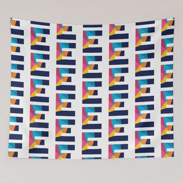 Item preview, E alphabet (multicolored) designed and sold by Slaystyle.