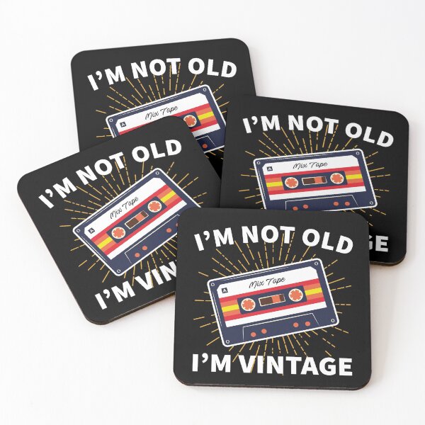 Artikelvorschau, Nicht alt, ich bin Vintage entworfen und verkauft von designeclipse.