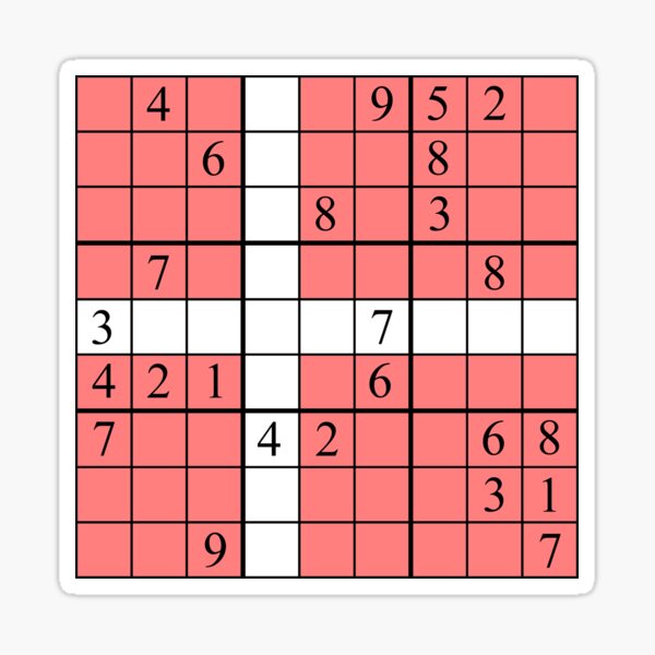 Item preview, Sudoku (Danmark) designed and sold by Samboid.
