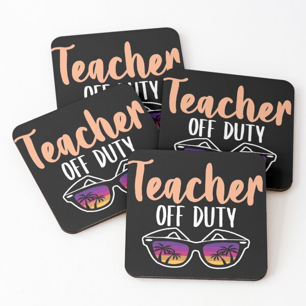 Item preview, teacher off duty sunglasses beach summer designed and sold by MYNAMEISSSOZI.