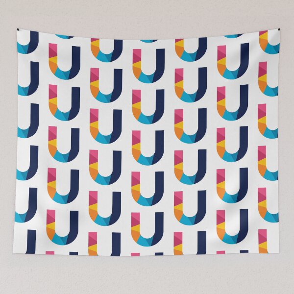 Item preview, U alphabet (multicolored) designed and sold by Slaystyle.