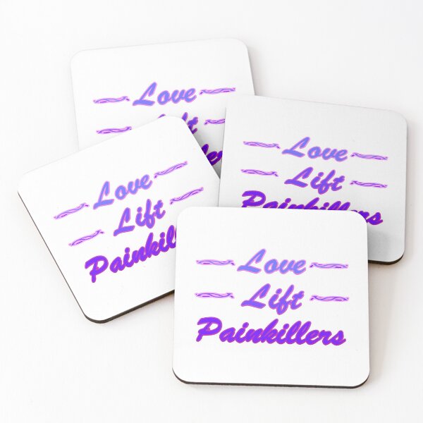 Item preview, Love Lift Painkillers designed and sold by Jokertags.