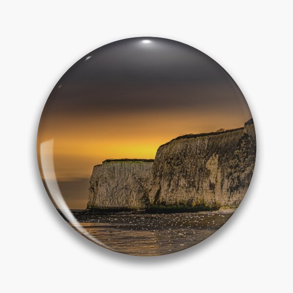Item preview, Botany Bay looking towards Kingsgate at nigh, Broadstairs, Thanet. designed and sold by rogerstanger.