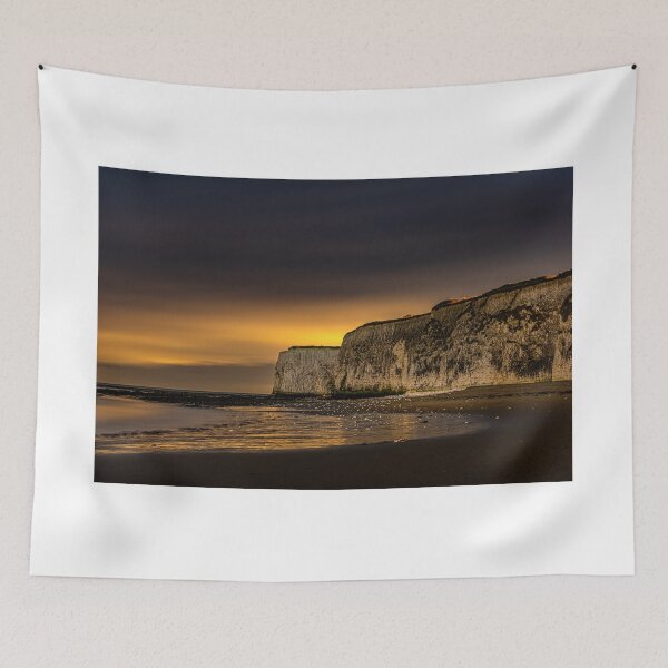 Item preview, Botany Bay looking towards Kingsgate at nigh, Broadstairs, Thanet. designed and sold by rogerstanger.