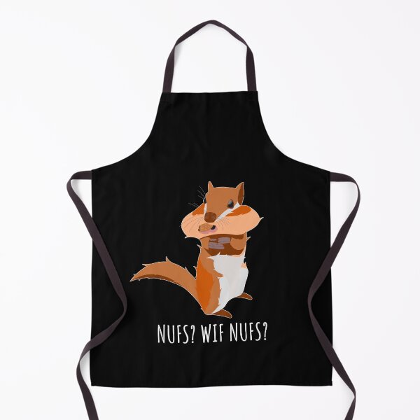 Item preview, Funny Squirrel Mouth full of Nuts funny Saying Joke designed and sold by CreatDifference.