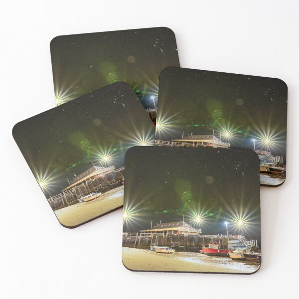 Item preview, Broadstairs Harbour Viking Bay at night with Orion and stars designed and sold by rogerstanger.
