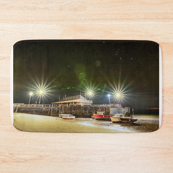 Item preview, Broadstairs Harbour Viking Bay at night with Orion and stars designed and sold by rogerstanger.