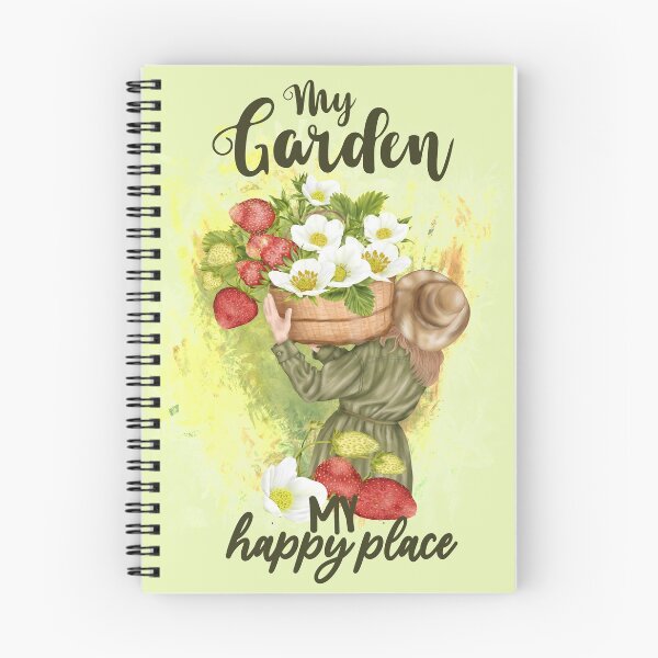 Item preview, Garden happy place designed and sold by ArtStyleAlice.