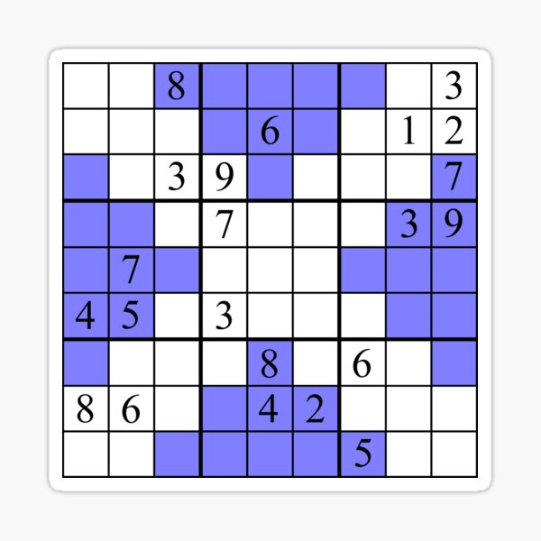 Item preview, Sudoku (Scotland) designed and sold by Samboid.