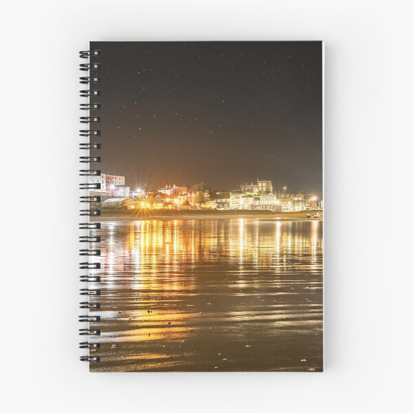 Item preview, Broadstairs Harbour Viking Bay at night. designed and sold by rogerstanger.