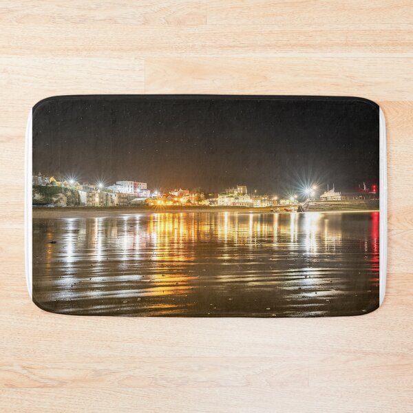 Item preview, Broadstairs Harbour Viking Bay at night. designed and sold by rogerstanger.