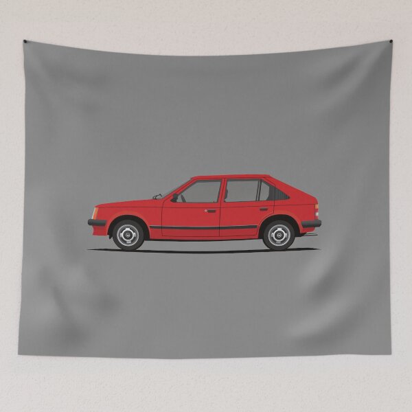Item preview, Kadett D - Astra Mk1 - red designed and sold by knappidesign.