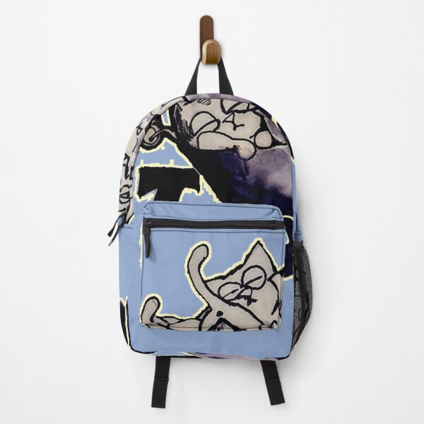 Item preview, cute funny cats sleeping in a wok drawing pen illustration of felines laying on an Asian casserole designed and sold by manuelunsui.
