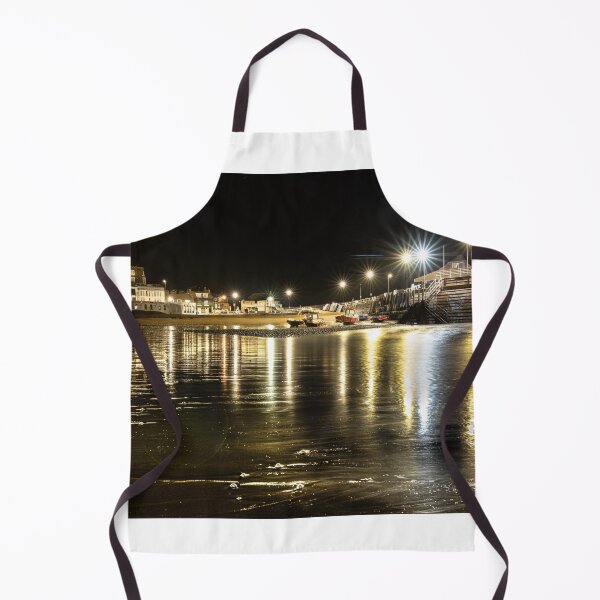 Item preview, Viking Bay, Broadstairs Harbour at night under the lights designed and sold by rogerstanger.