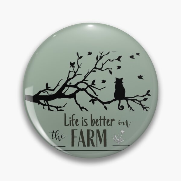 Item preview,  Life is better on the farm  designed and sold by Growwithme.