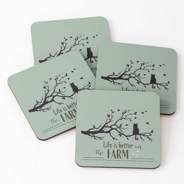 Item preview,  Life is better on the farm  designed and sold by Growwithme.