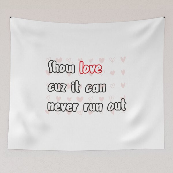 Item preview, Show love designed and sold by Purplelondonuk.