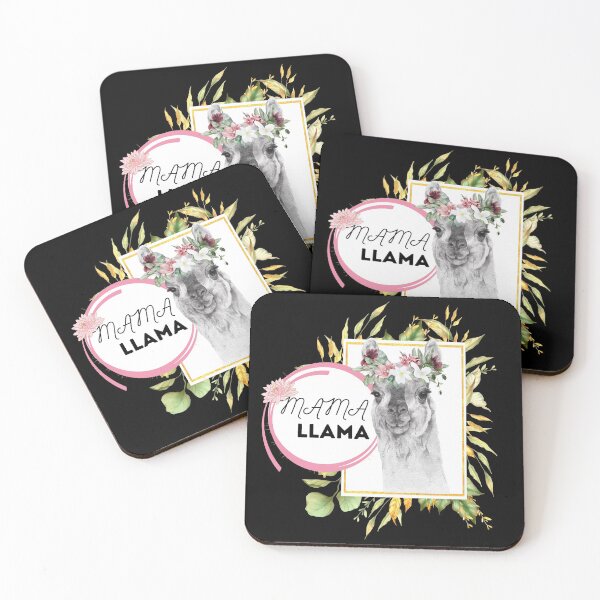 Item preview, MAMA LLAMA FLOWER CROWN FUNNY AMINAL LOVER GIFT FOR MUM MOM MOTHER designed and sold by CeraRoss.
