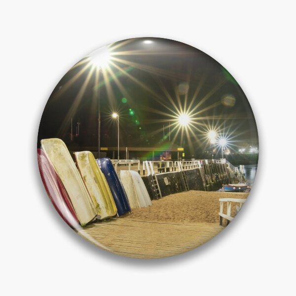 Item preview, Broadstairs Harbour Viking Bay at night, stack of boats designed and sold by rogerstanger.