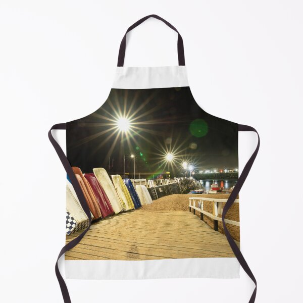 Item preview, Broadstairs Harbour Viking Bay at night, stack of boats designed and sold by rogerstanger.