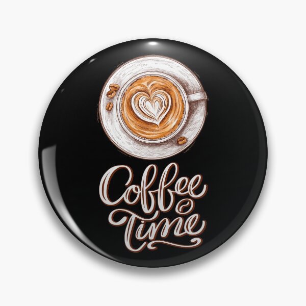 Item preview, Coffee Coffee Cappuccino Time Coffee Cup Heart designed and sold by BullDesignsShop.