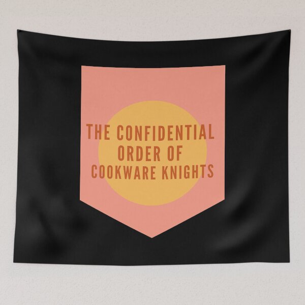 Item preview, The Confidential Order of Cookware Knights, or COCK Team Badge, Steeles pots and pans, Belinda Blinked  designed and sold by SelfrontStudios.