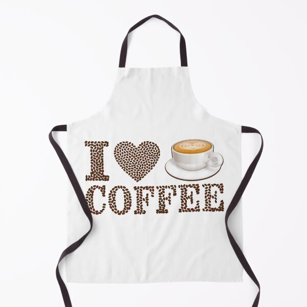 Item preview, Coffee I Love Coffee Heart designed and sold by BullDesignsShop.