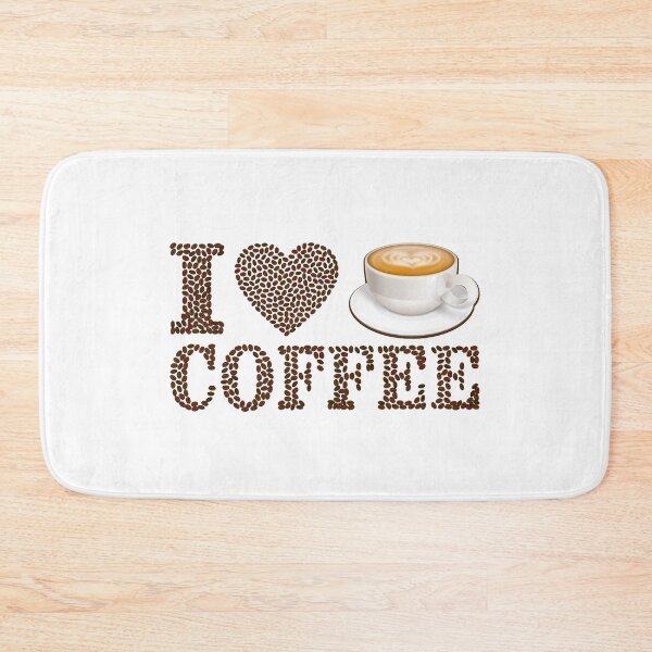 Item preview, Coffee I Love Coffee Heart designed and sold by BullDesignsShop.