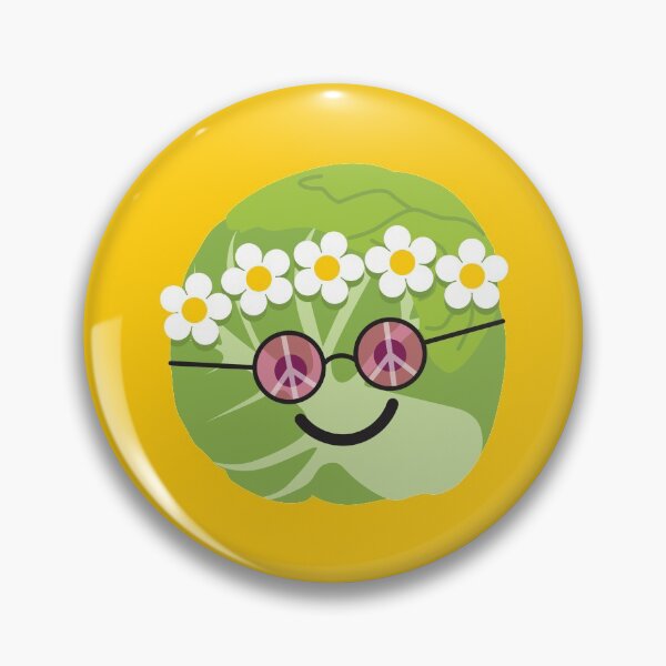 Item preview, Peace Loving Brussels Sprout designed and sold by VicEllisArt.