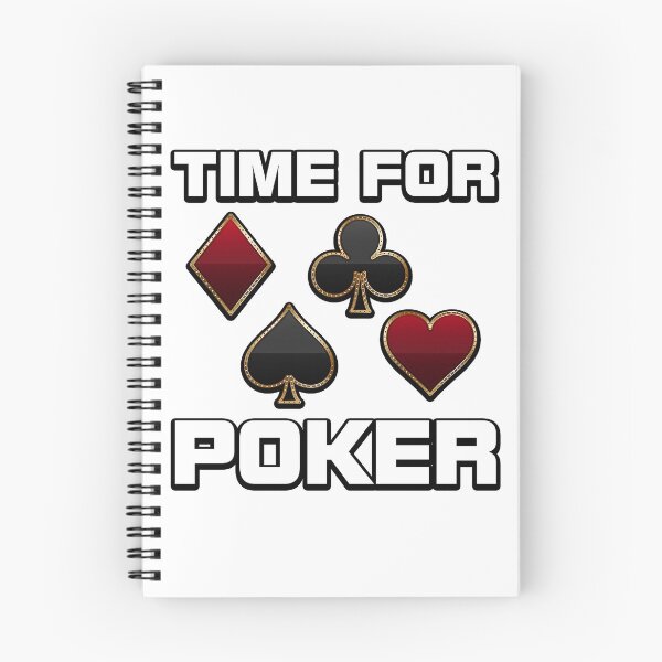 Item preview, Time For Poker Clubs Spades Hearts Diamonds Card game designed and sold by BullDesignsShop.
