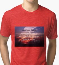 Old Irish Blessing #4 Tri-blend T-Shirt