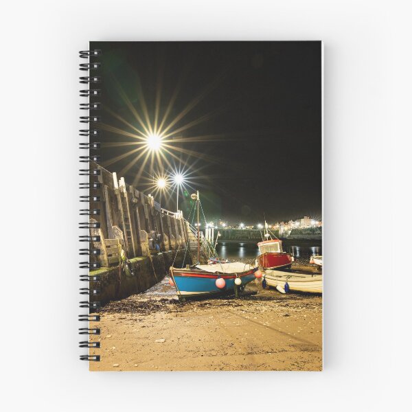 Item preview, Viking Bay, Broadstairs Harbour at night designed and sold by rogerstanger.