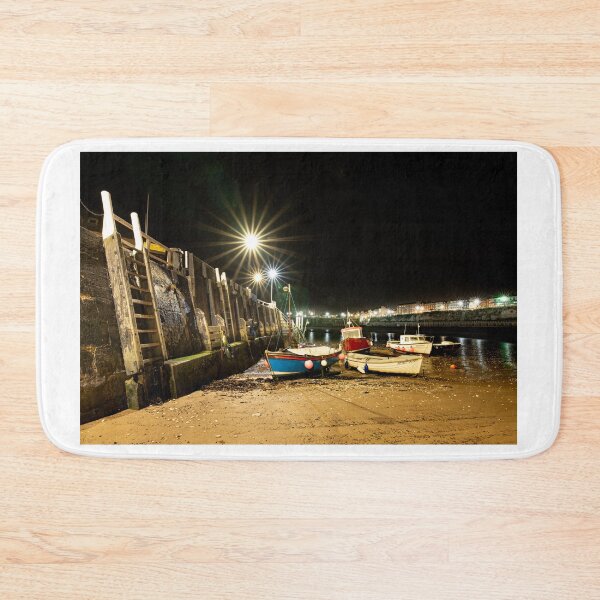Item preview, Viking Bay, Broadstairs Harbour at night designed and sold by rogerstanger.