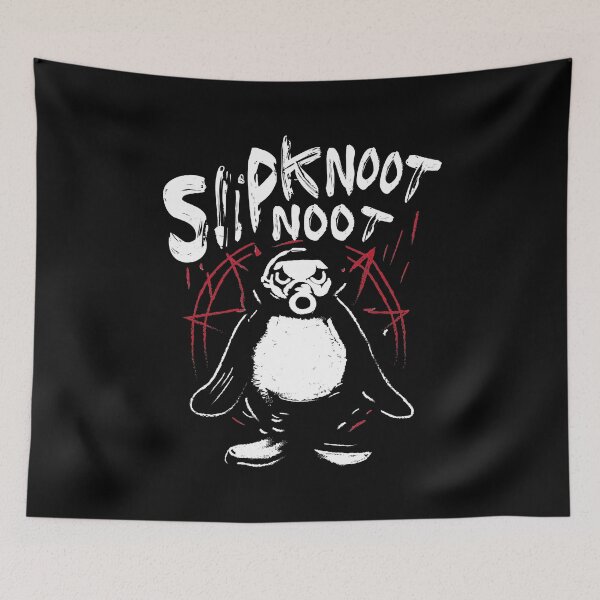 Item preview, Slipknoot noot penguin death metal goth hard rock designed and sold by Lenny Stahl.