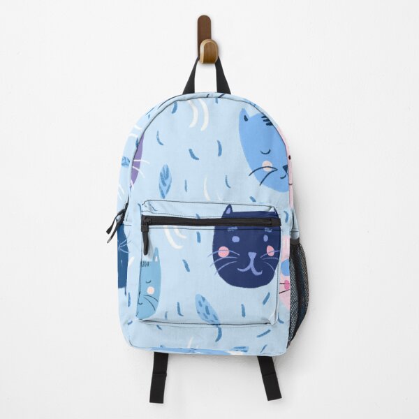 Item preview, Cats in blue designed and sold by Valeria Frustaci.