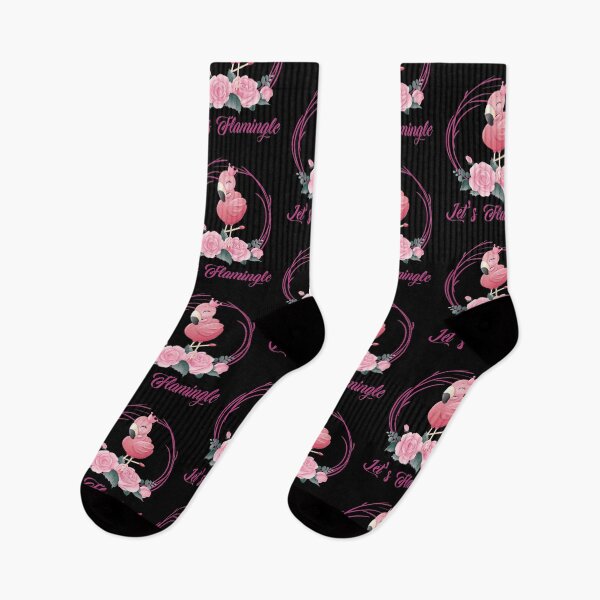 Item preview, Let's Flamingle Funny Flamingo Women / Ladies designed and sold by Lenny Stahl.