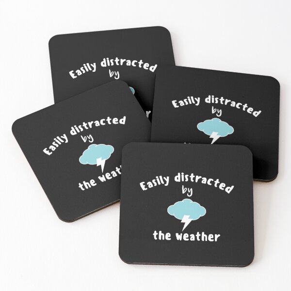 Item preview, Cloud Meteorology Easily Distracted By The Weather designed and sold by Tshirty10.