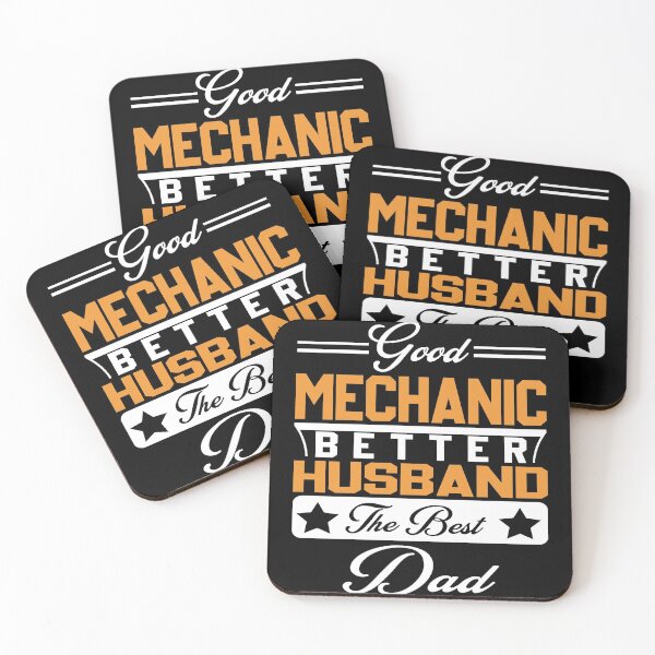 Item preview, DAD AND FATHERS DAY - Good Mechanic Better Husband- The best Dad designed and sold by KHAOTICSHOP.