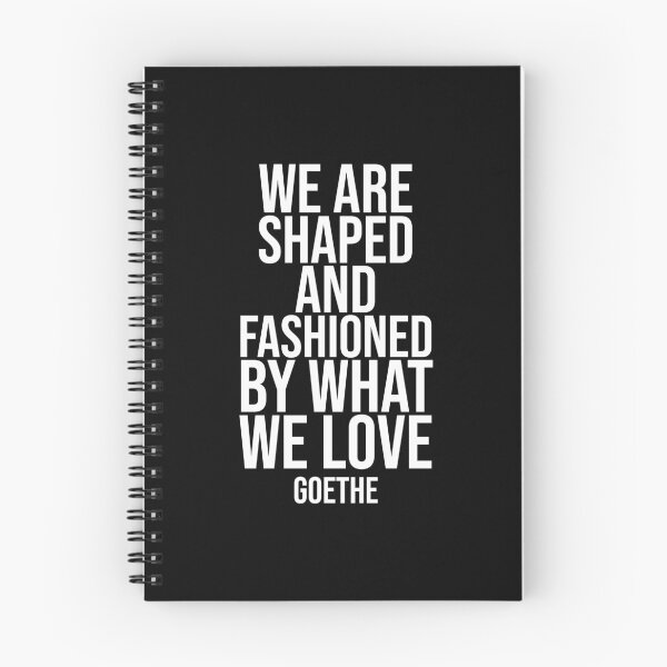Item preview, We Are Shaped - Goethe quote designed and sold by Philippe Derungs.