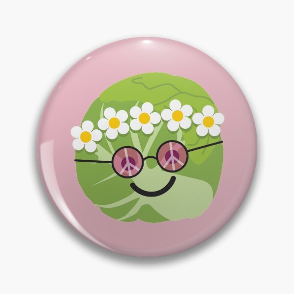 Item preview, Peace Loving Brussels Sprout! designed and sold by VicEllisArt.