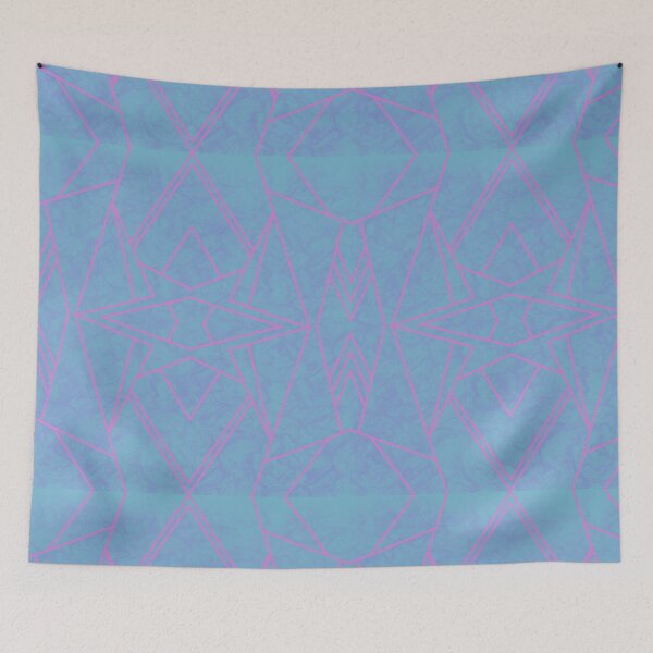 Item preview, Marbled geometric lines designed and sold by Katharina Pueschel.